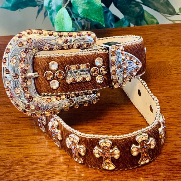 BB Simon Designer Womens Belt - Picture 3 of 6